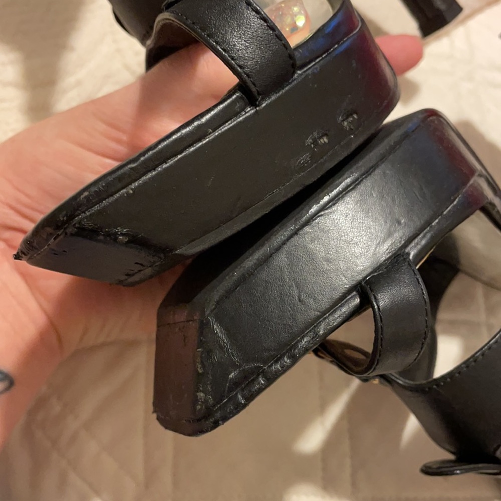 Jessica Simpson Gladiator Heels 7.5 - Picture 5 of 7